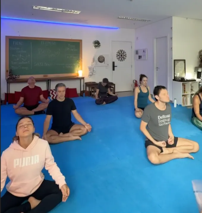 Respira&ccedil;&atilde;o consciente em aula